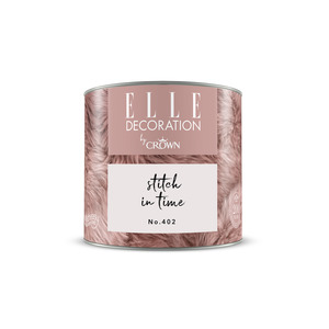 ELLE Decoration by Crown Premium Wandfarbe 'Stitch In Time No. 402' 125 ml