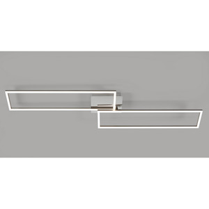 LED-Deckenleuchte Acryl 110 x 24,8 x 7,8 cm mit Fernbedienung