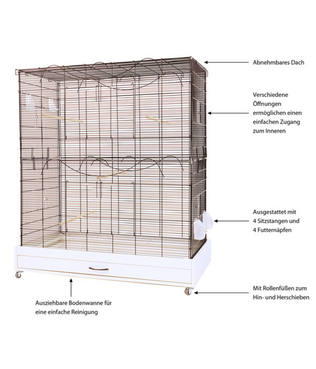 Bild 2 von Skyline Vogelkäfig Yasmine