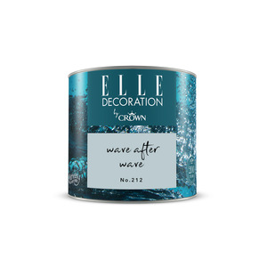 ELLE Decoration by Crown Premium Wandfarbe 'Wave After Wave No. 212' 125 ml