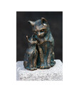 Bild 2 von Rottenecker Bronze-Schmusekatzen, 9 x 11 x 16 cm