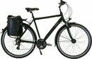 Bild 1 von HAWK Bikes Trekkingrad »HAWK Trekking Gent Premium Plus Black«, 24 Gang Shimano Altus Schaltwerk