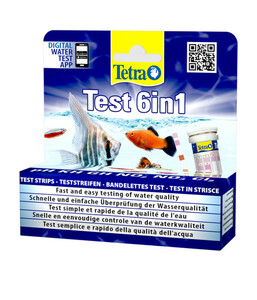 Tetra Wassertest Test 6in1 Teststreifen