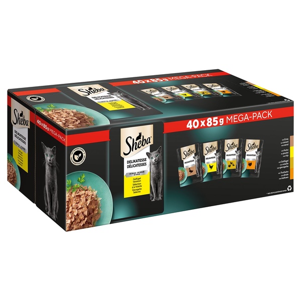 Bild 1 von SHEBA®   Delikatesse oder Selection Mini-Filets 3,4 kg