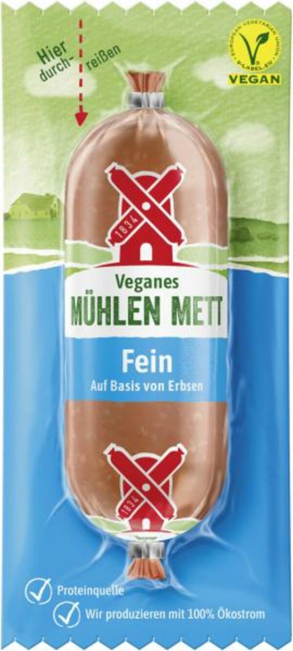 Bild 1 von Rügenwalder Mühle Veganes Mühlen Mett fein