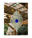 Bild 2 von NATURE'S MELODY Windspiel Cosmo Katzenauge, 16,5 x 4,5 x 33 cm, silber/blau