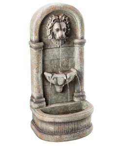 Dehner Polyresin-Wandbrunnen Faro, 49,5 x 38 x 103,5 cm