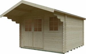 Kiehn-Holz Gartenhaus »Kallenberg 2«, BxT: 340x443 cm, (Set)
