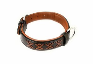 Monkimau Hunde-Halsband »Hundehalsband aus Leder«, Leder