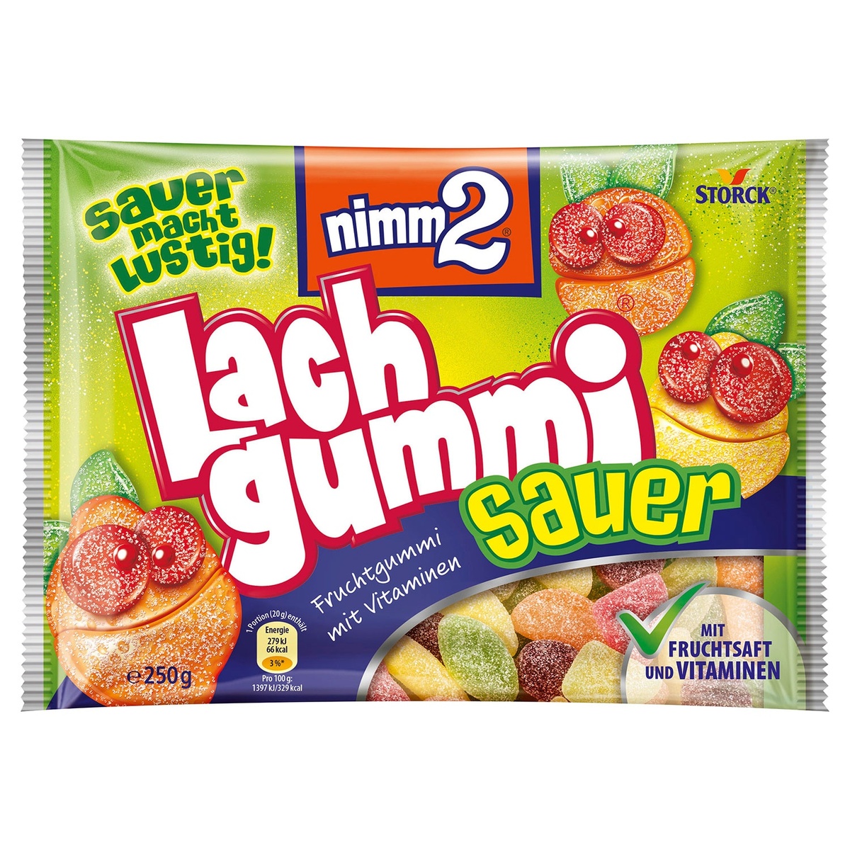 Bild 1 von NIMM2®  Lachgummi 250 g