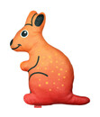 Bild 1 von Red Dingo Hundespielzeug DURABLES Toys Känguru