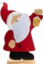 Bild 1 von TrendLine Dekofigur Weihnachtsmann mit Holzaufsteller 54x8x81 cm