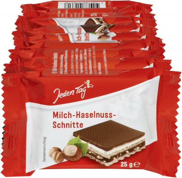 Bild 1 von Jeden Tag Milch-Haselnuss-Schnitte