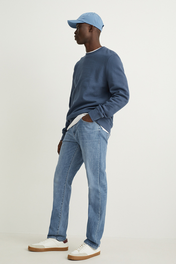 Bild 1 von C&A Straight Jeans, Blau, Größe: W38 L30