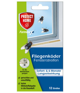 PROTECT HOME Blattanex Fliegenköder Streifen, 12 Stück