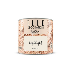 ELLE Decoration by Crown Premium Wandfarbe 'Highlight No. 514' 125 ml