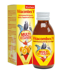 Combex Ergänzungsfutter für Vögel, Multivitamin, 125 ml