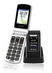 Mobiltelefon Olympia Style Duo 4G, schwarz
