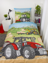 Bild 2 von Traktor Flanell-Bettwäsche, Größe: 135 x 200 cm