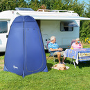 Bild 2 von Outsunny Pop up Toilettenzelt Mobiles Camping Duschzelt Umkleidezelt mit Innentasche Duschkabine Umk
