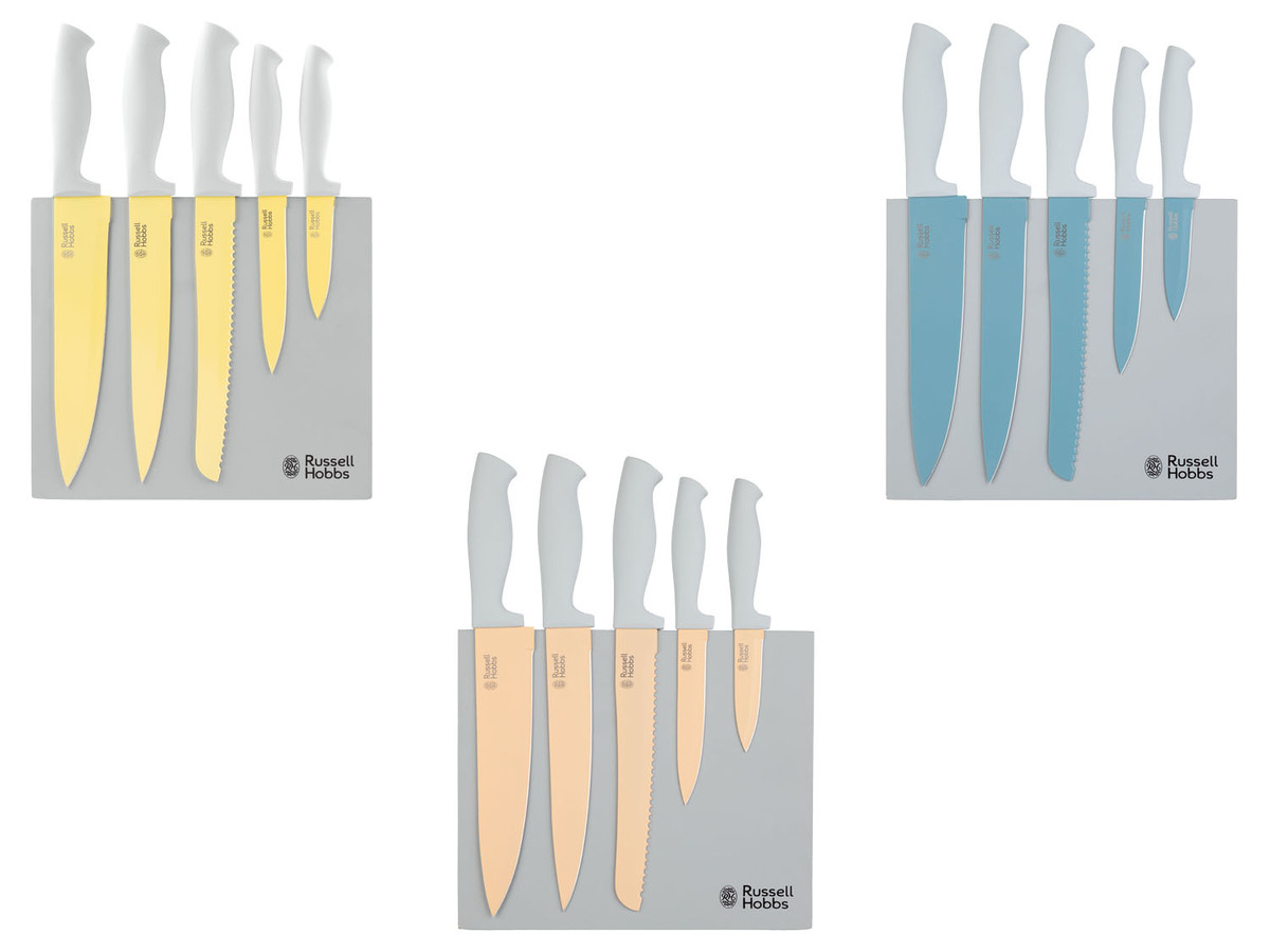Bild 1 von Russell Hobbs Messer Set Block Pastel