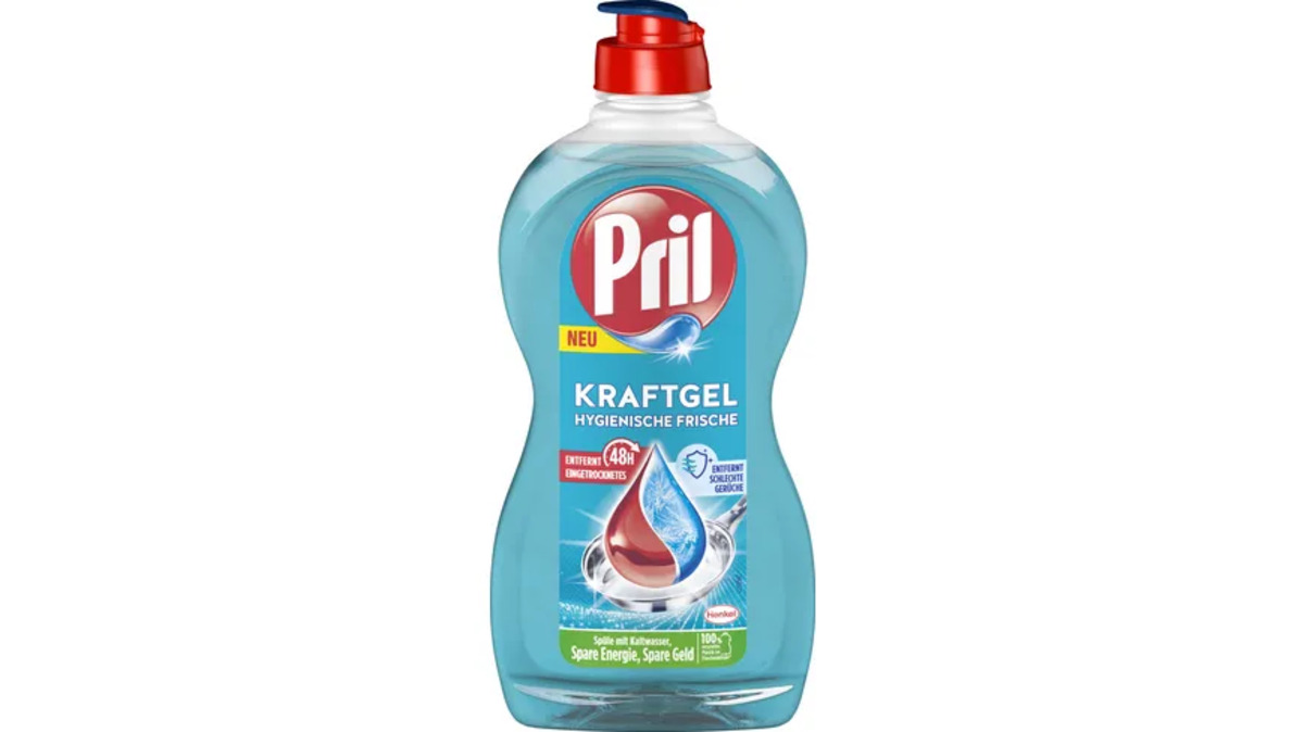Bild 1 von Pril Handgeschirrspülmittel Kraftgel Hygienische Frische