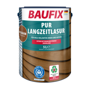 Baufix PUR-Langzeitlasur, Nussbaum