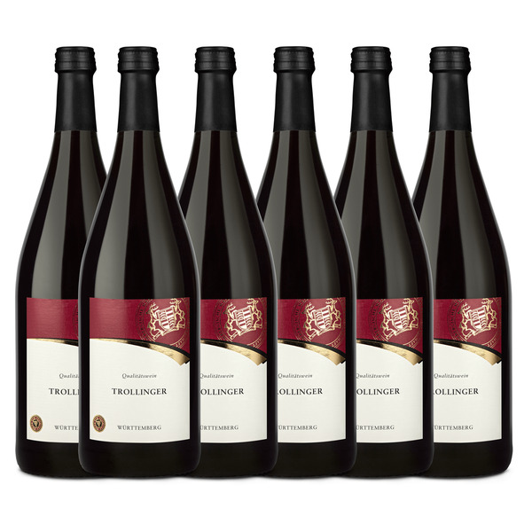 Bild 1 von Württemberger Trollinger Qualitätswein 6er Karton