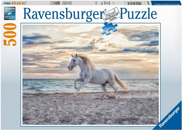 Bild 1 von Ravensburger Puzzle »Pferd am Strand«, 500 Puzzleteile, Made in Germany, FSC® - schützt Wald - weltweit