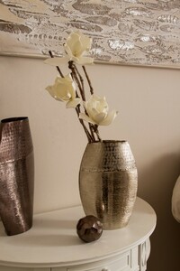My Flair Vase "Valerio", silber-farbend, klein