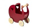 Bild 2 von MOOVER Toys - Dänischer Designer Holz-Puppenwagen (solid rot) / dolls pram solid red