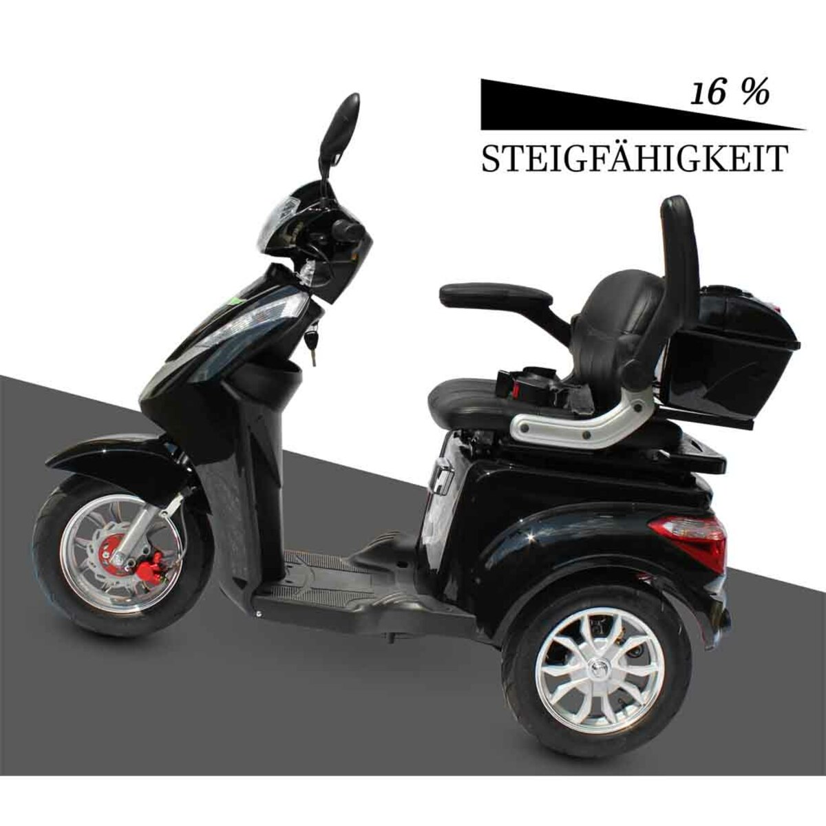 Bild 4 von ECO ENGEL 501 Schwarz, 25 km/h Seniorenmobil