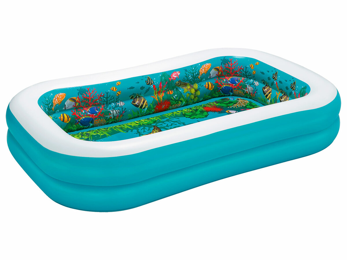 Bild 1 von Bestway Family Pool 3D Abenteuer 262 x 175 x 51 cm, eckig