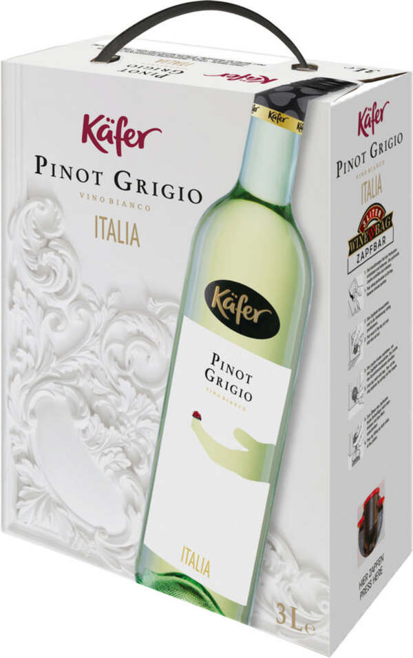 Bild 1 von Käfer Pinot Grigio Vino Bianco 3,0l Bag in Box