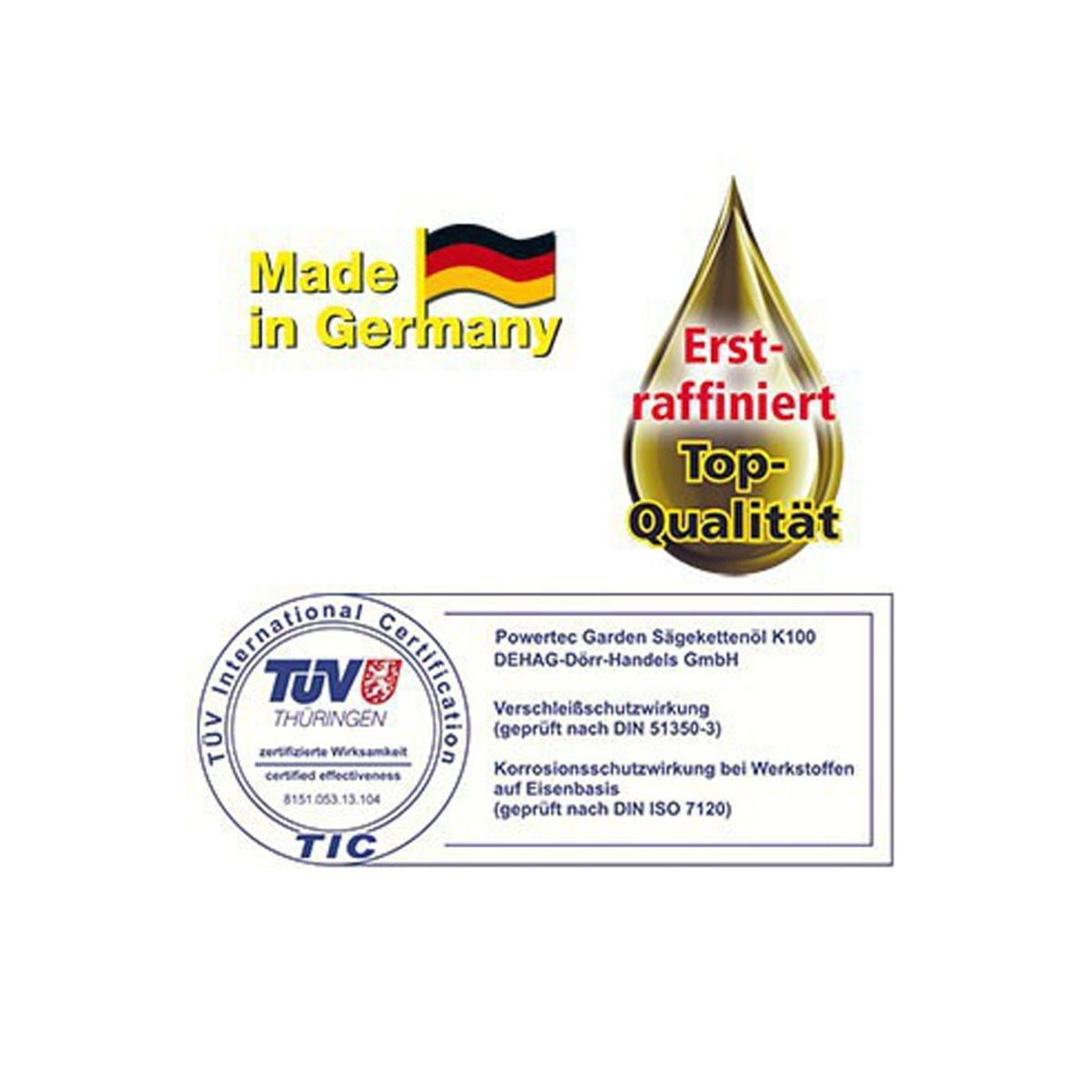 Bild 3 von Powertec Garden Sägekettenöl, 5 Liter