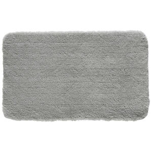 Kleine Wolke BADTEPPICH Grau 60/100 cm , Relax 5405 189 360 , Textil , Uni , 60x100 cm , für Fußbodenheizung geeignet, rutschhemmend , 003342113602