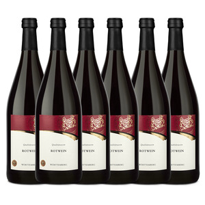 Württemberger Rotwein Qualitätswein 6er Karton