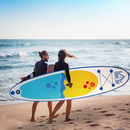 Bild 2 von HOMCOM Aufblasbares Surfbrett Surfboard Stand Up Board mit Paddel Rutschfest Inkl. Ausrüstung Weiß 3