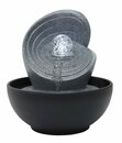Bild 1 von Dehner Zimmerbrunnen »Olua mit LED kaltweiß, 23 x 26 x 23 cm, Polyresin«, 23 cm Breite