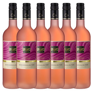 Heilbronner Schwarzriesling Rosé Qualitätswein fruchtig 6er Karton