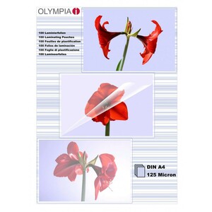 Olympia Laminierfolien DIN A4 125µ, 100er