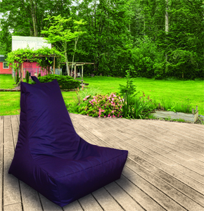 Kinzler Outdoorfähiger Lounge-Sessel, ca. 100x90x80 cm, Farbe: Brombeer