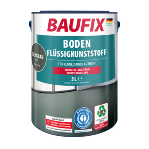 Baufix Boden-Flüssigkunststoff, Dunkelgrau