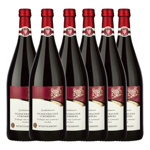 Ochsenbacher Stromberg Trollinger mit Lemberger Qualitätswein trocken 6er Karton