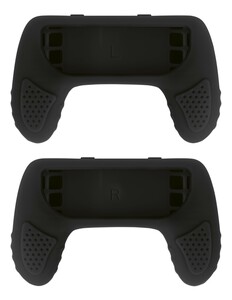 DELTACO Joy-Con Silikongriffe für Nintendo Switch, schwarz