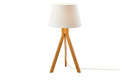 Bild 1 von HOME STORY Tischleuchte, 1-flammig holzfarben Maße (cm): H: 55  Ø: [28.0] Lampen & Leuchten