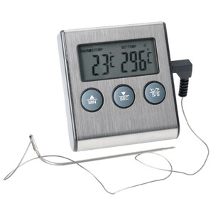 Alpina Grillthermometer digital, batteriebetrieben mit Timerfunktion
