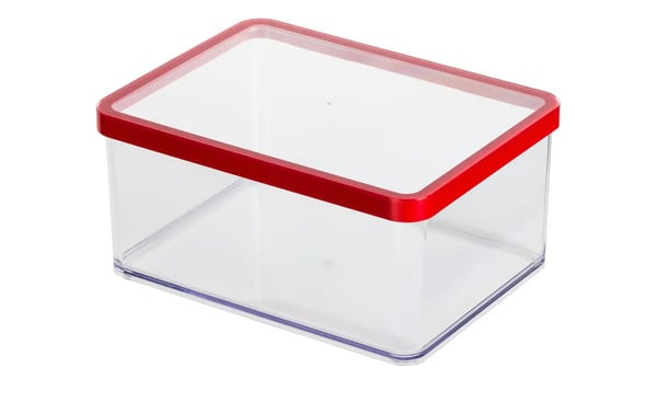 Bild 1 von Rotho Dose breit 2,25 l transparent/klar Kunststoff Maße (cm): B: 15 H: 9,6 Küchenzubehör