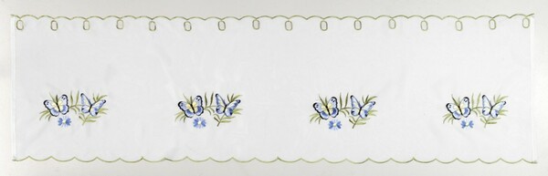 Bild 1 von Bella Casa Kurzgardine mit Stickerei, ca. 45 x 85 cm - Schmetterling