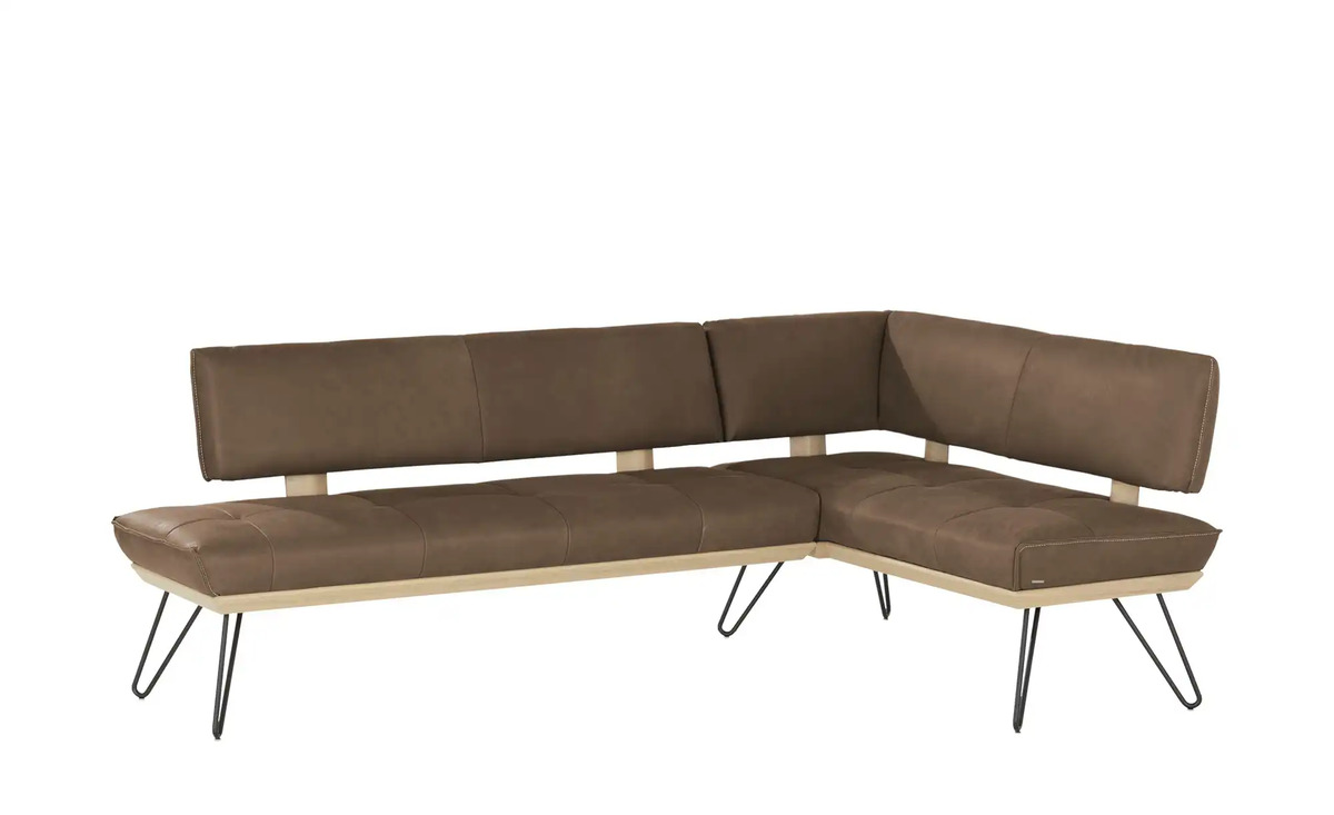 Bild 1 von KOINOR Eckbank  Leder Dining System 4 braun Maße (cm): H: 88 Bänke